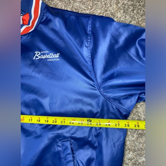 Nike x NBA Basketball 75th Anniversary Authentic Satin Jacket Men’s Size XL - Picture 10 of 12